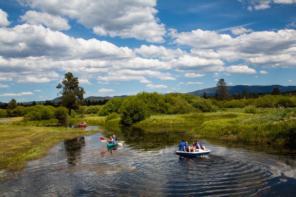 Bend-Sunriver Camping Resort Wheelchair Accessible Yurt 13 외부 사진